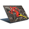DC Comics The Flash Vintage Action pose pattern Surface Laptop Skin